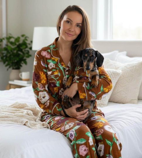 Discover Eras Tour Surprise Song / Acoustic Piano Embroidered PJs + matching doggy PJs!
