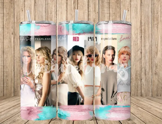 Discover Swift Album Cover Straight 20oz Tumbler