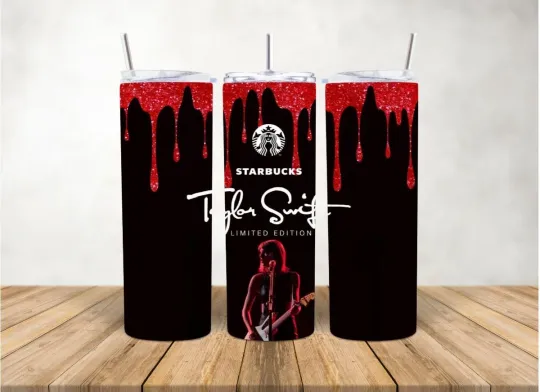Discover Red Drip Swift Tumbler