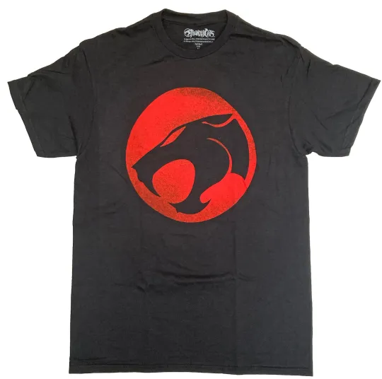 Thundercats Logo Men's Vintage Black T-Shirt