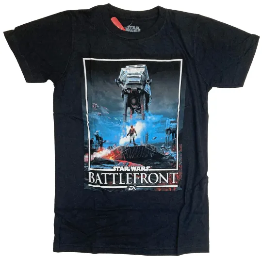Discover Star Wars EA Battlefront Black Men's T-Shirt New