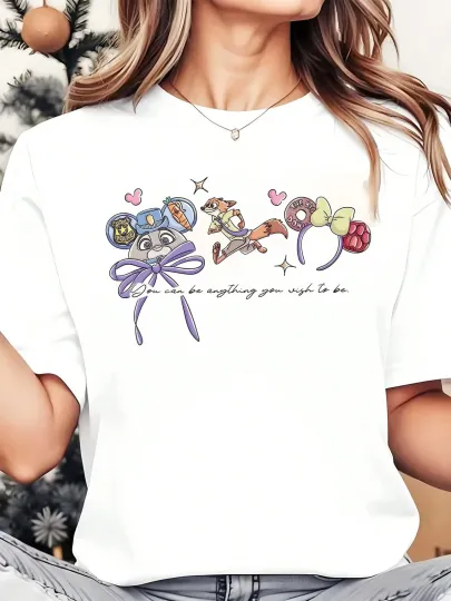 Discover Disney T-Shirt Zootopia  Men Women Unisex #6