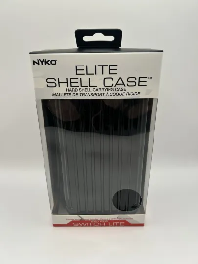 Discover Nyko Elite Shell Nintendo Switch Lite Carrying Case Black New In Box Hard Shell
