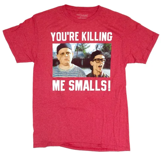 Discover Sandlot You're Killing Me Smalls Men's Red Heather T-Shirt New