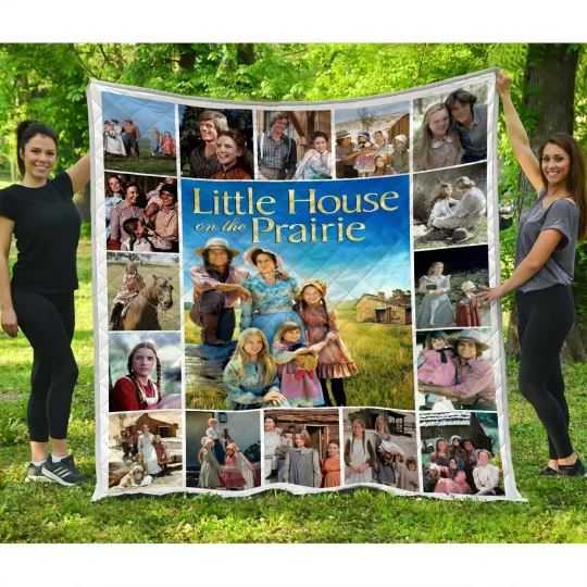 Discover Little House on the Prairie Quilt Blanket – Classic Family TV Show Gift
