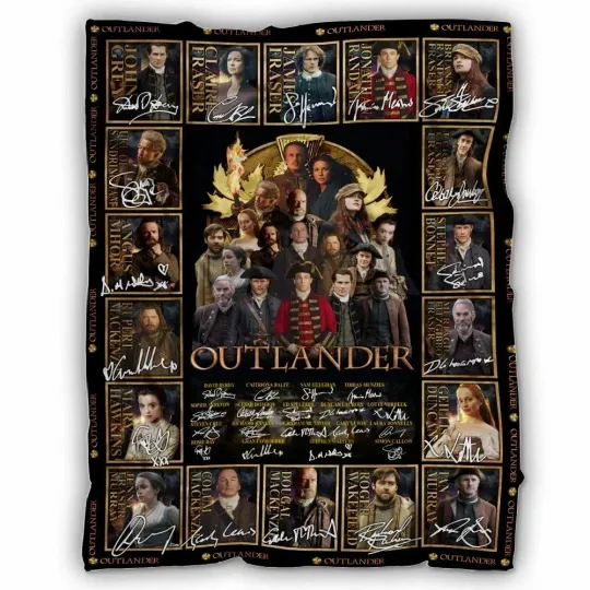 Discover Outlander TV Series Blanket, Outlander Fleece, Sherpa Blanket Jamie Fraser