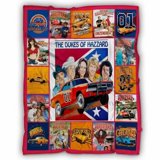Discover The Dukes Of Hazzard Blanket, The Dukes of Hazzard Fleece, Sherpa Blanket Gifts