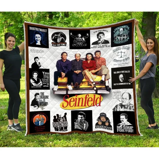 Seinfeld Blanket, Seinfeld TV Series Quilts Blanket Movies Lover Gifts
