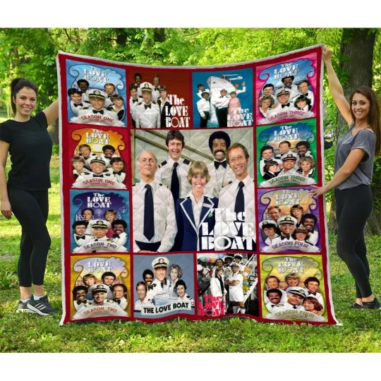 Discover The Love Boat Quilts, The Love Boat TV Series Quilt Blanket Movie Lover Gift