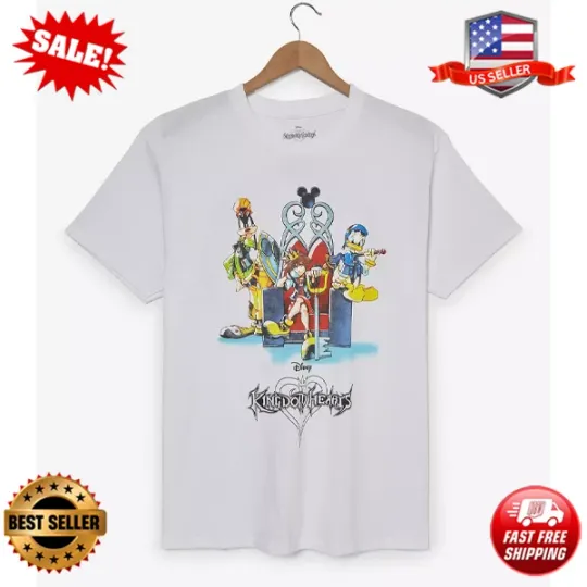 Discover Disney Kingdom Hearts Poster T-Shirt