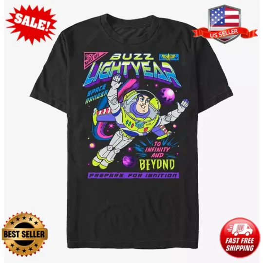 Discover Disney Pixar Toy Story Buzz Lightyear Comic T-Shirt