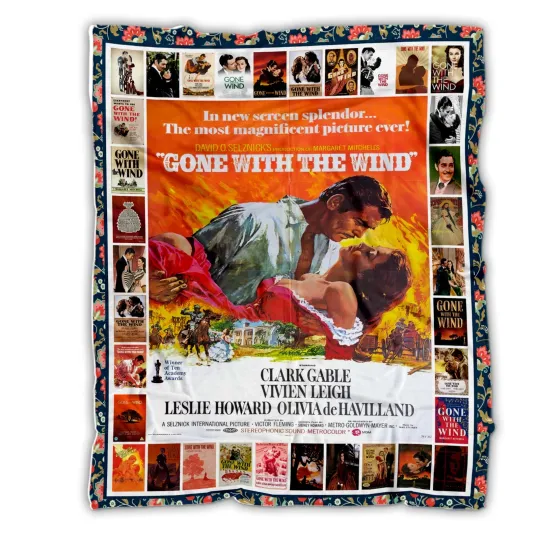 Discover Gone With The Wind Blanket, Classic Movies Fleece, Sherpa Soft and Cozy Gifts