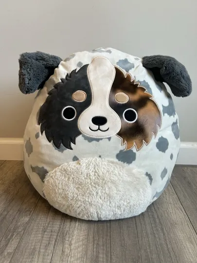 Discover Squishmallows Original Raylor Australian Shepherd Dog 16” Plush Stuffed Animal