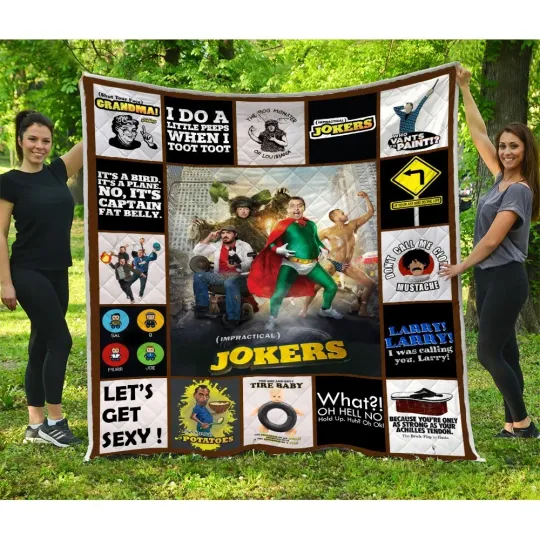 Discover Impractical Jokers Quilts, Impractical Jokers TV Series Quilts Blanket