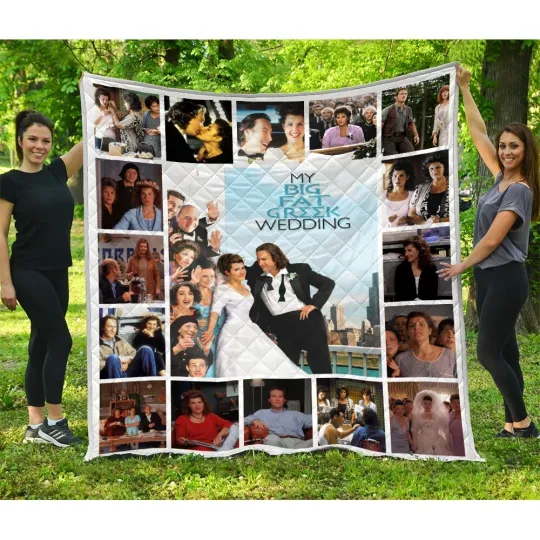 Discover My Big Fat Greek Wedding Quilt, romantic comedy films Quilt Blanket