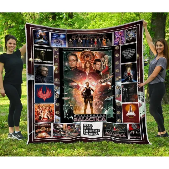 Discover Battlestar Galactica Quilt, Battlestar Galactica TV Series Quilt Blanket