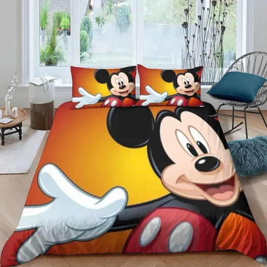 Discover Mickey Mouse Disney Bedding Set with Duvet Cover and Pillowcases Sydney Post Express