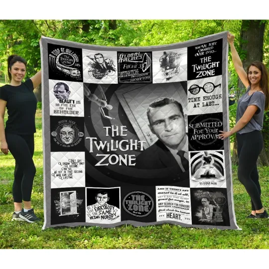 Discover The Twilight Zone Quilt, The Twilight Zone TV Series Quilt Blanket Soft and Cozy