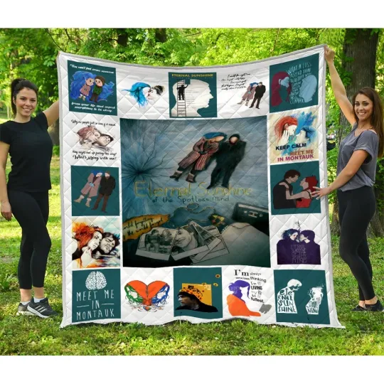 Discover Eternal Sunshine Of The Spotless Mind Quilts, TV Series Quilt Blanket Jim Carrey