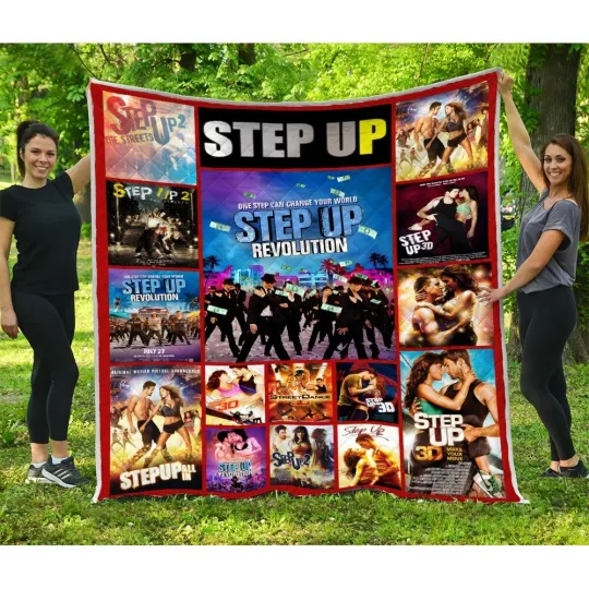 Discover Step Up Blanket, Dance Movies Quilt Blanket Soft and Cozy Luxury