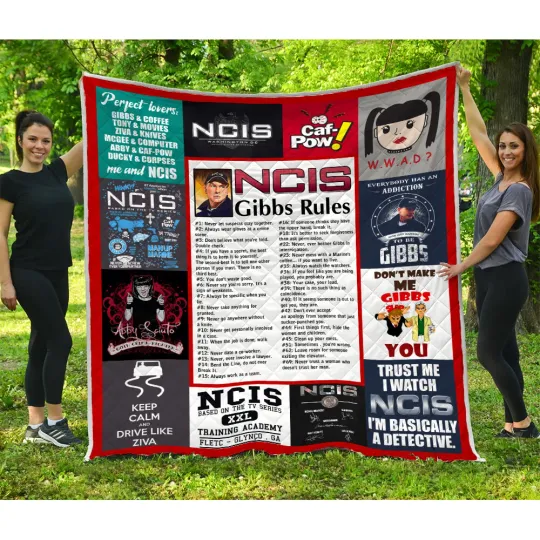 Discover NCIS Movie Quilts, NCIS Quotes Quilt Blanket Soft and Cozy Luxury