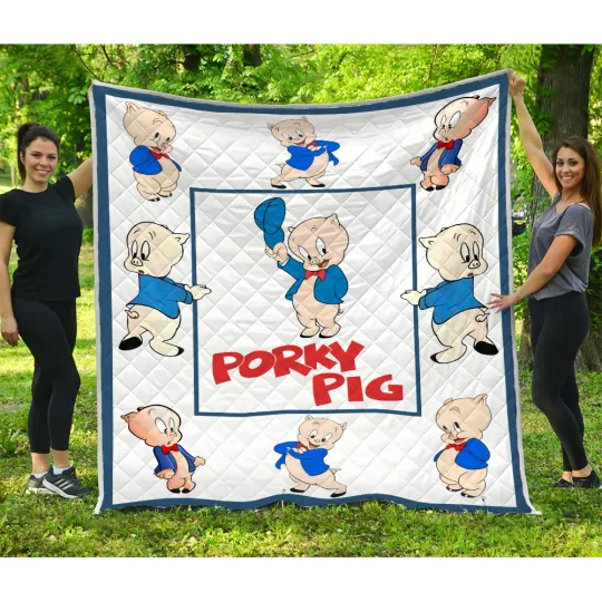 Discover Porky Pig Quilts, Looney Tunes Cartoon Quilt Blanket Gifts for Kids