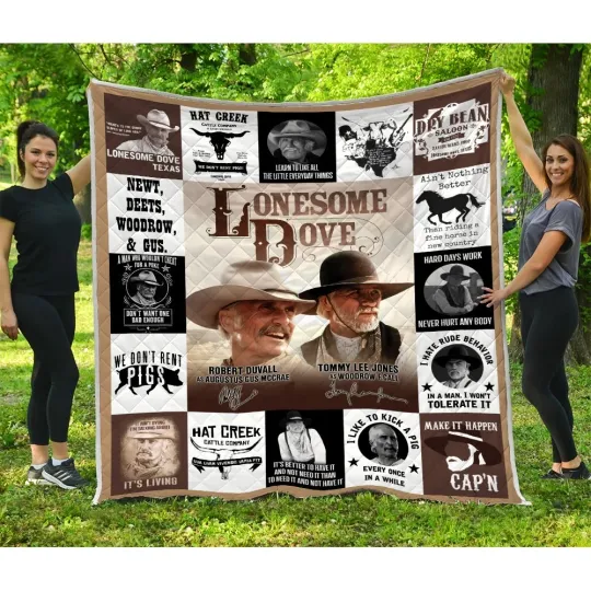 Discover Lonesome Dove Quilt, Lonesome Dove TV Series Printed Quilt Blanket
