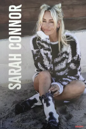 Discover Sarah Connor Poster - Premium Matte Vertical Poster, Singer Fan Merchandise