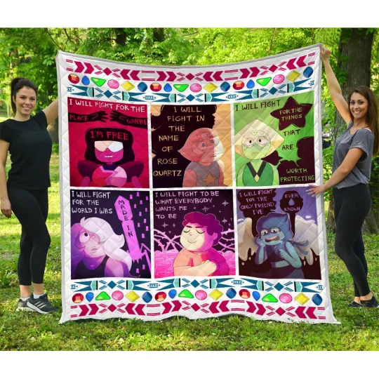 Discover Steven Universe Printed Quilt, Steven Universe Cartoon TV Series Quilt Blanket