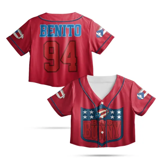 Discover Custom Benito Bowl Baseball Jersey,Puerto Rico Boricua Debi