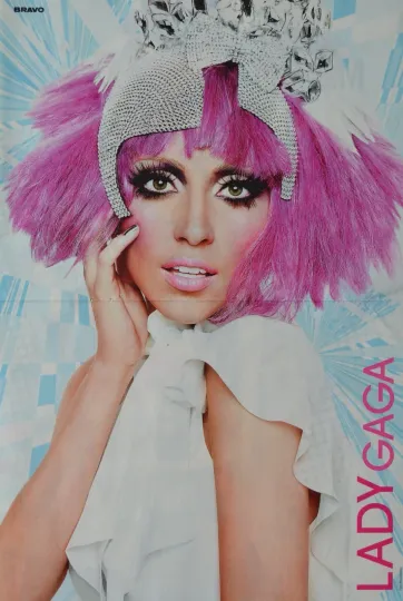 Ld Ga A3 Poster - Fan Merch Photo Collection German Magazine
