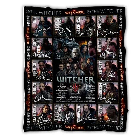 Discover The Witcher Blanket, The Witcher TV Series Fleece Sherpa Blanket Geralt of Rivia