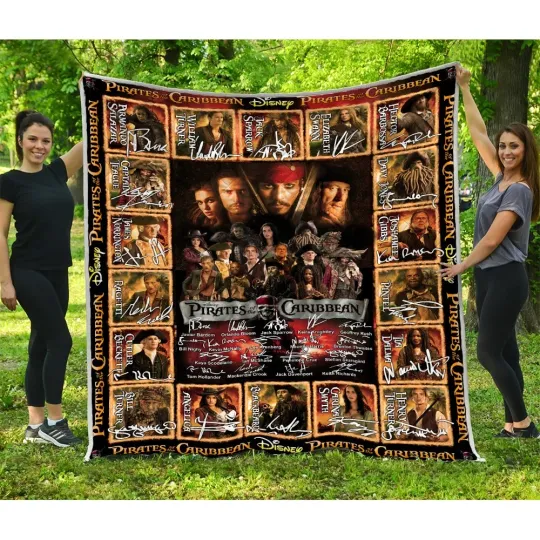 Discover Pirates Of The Caribbean Quilt, Captain Jack Sparrow Quilt Blanket