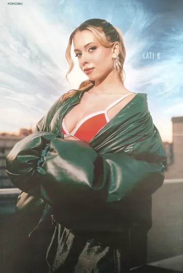 Discover KATI K A3 Poster Vertical Fan Merch Photo Collection Singer New