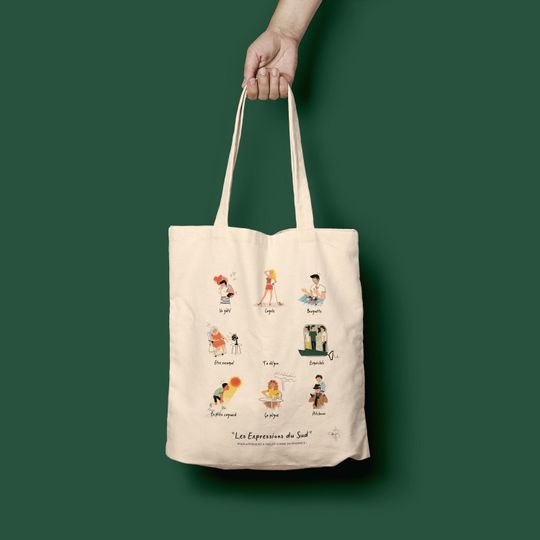 Discover TOTE BAG " The Expressions of the South "