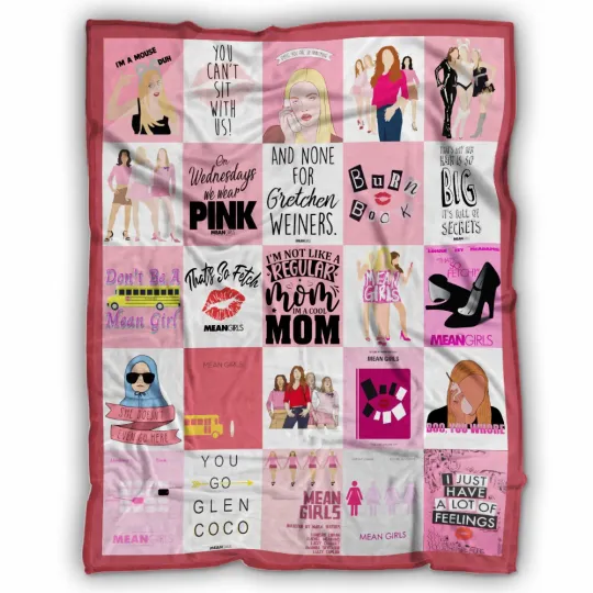 Discover Mean Girls Blankets, Mean Girls movies for teen Fleece, Sherpa Blanket