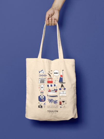 Discover TOTE BAG "Toulon"