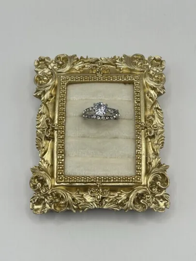 Discover Vintage Style Silver Tone Rhinestone Swirl Ring Size 6.5 Costume Jewelry