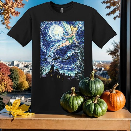Discover Disney Peter Pan Tinker Bell T-Shirt for Fans