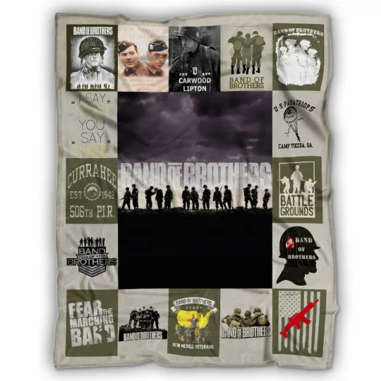 Discover Band Of Brothers Blanket, Band Of Brothers Fleece, Sherpa Blanket Soft and Cozy