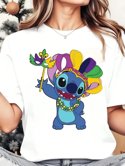 Discover Disney Birthday Stitch Everyday T-Shirt, Gift For Friends