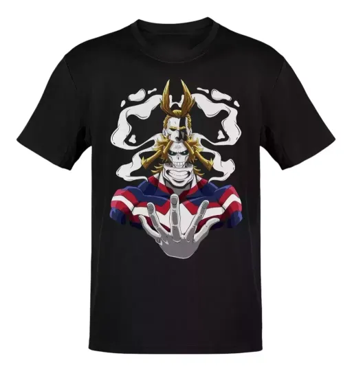 Anime Hero Anime All Might T-Shirt, Gift For Friends