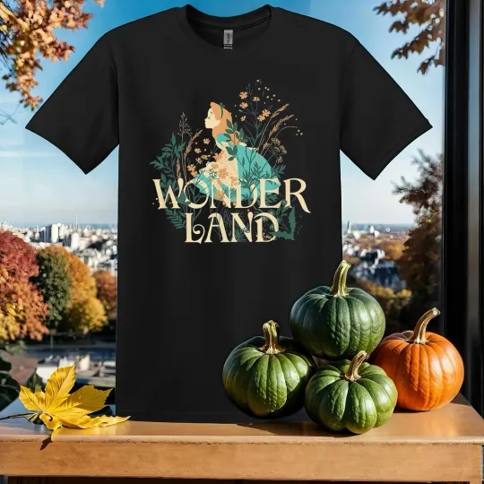 Discover Disney Wonder Land Alice In T-Shirt, Gift For Friends