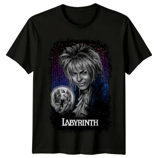 Discover Labyrinth (1986) Movie Poster Inspired T-Shirt Retro 80s Tee Unisex