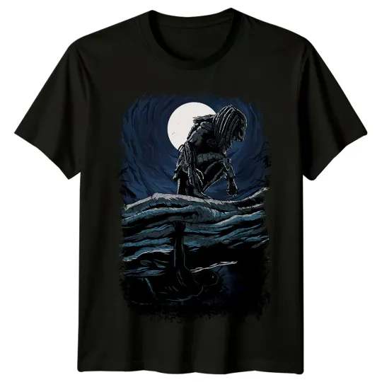 Discover Predator (1987) Movie Poster Inspired T-Shirt Retro Tee Unisex