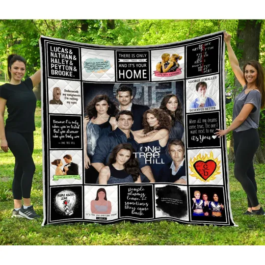 One Tree Hill Quilts, James Lafferty Quilt, Sophia Bush Blanket