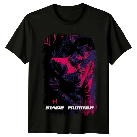 Discover Blade Runner (1982) Movie Poster Inspired T-Shirt Retro Classic Tee Unisex