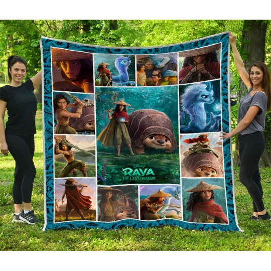 Discover Raya Quilt, Raya and the Last Dragon Quilt Blanket  Soft Comfy Warm