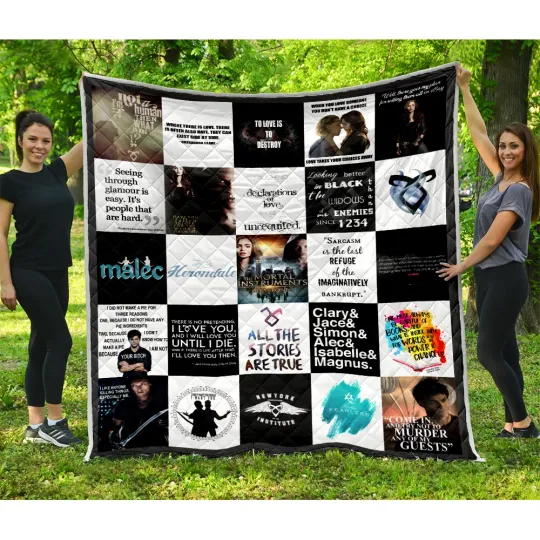 Discover Cassandra Clare Quilts, The Shadowhunter Chronicles Quilt Blanket