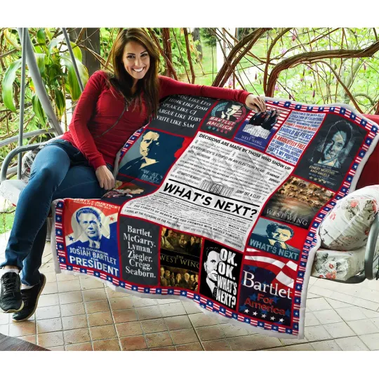 Discover The West Wing Quilts, West Wing Quotes Quilt Blanket Super Soft Comfy Warm